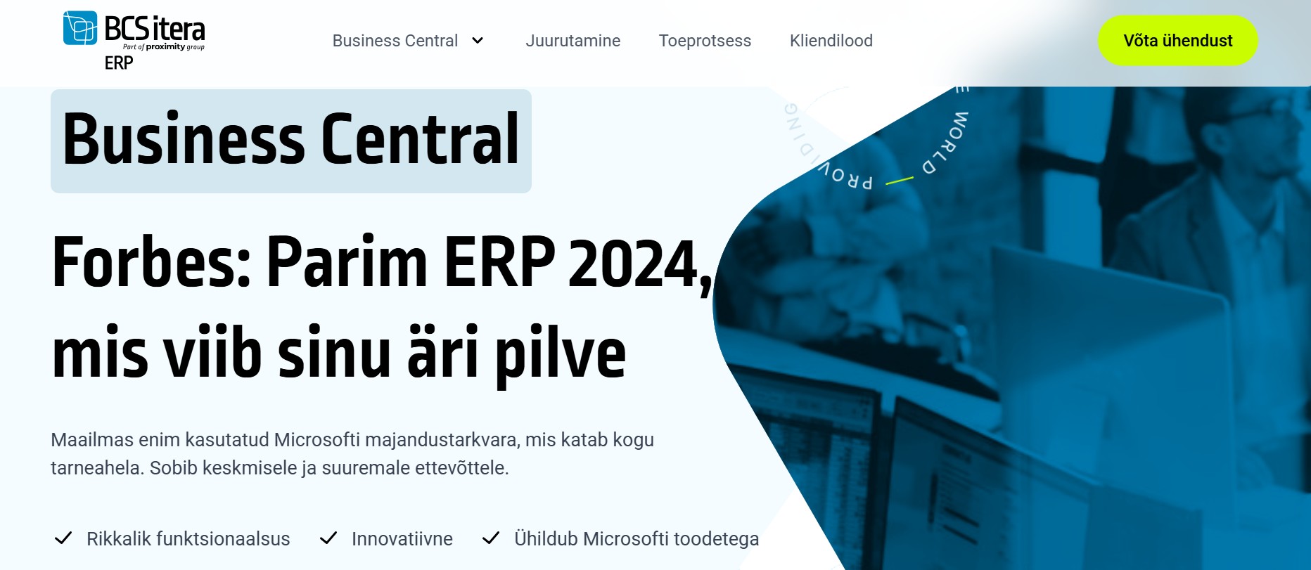Majandustarkvara Dynamics 365 Business Central