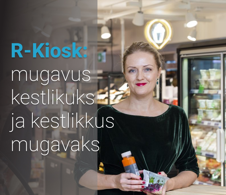 R-Kiosk: mugavus kestlikuks ja kestlikkus mugavaks