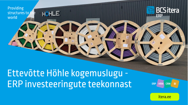 Höhle OÜ ERP investeeringute lugu
