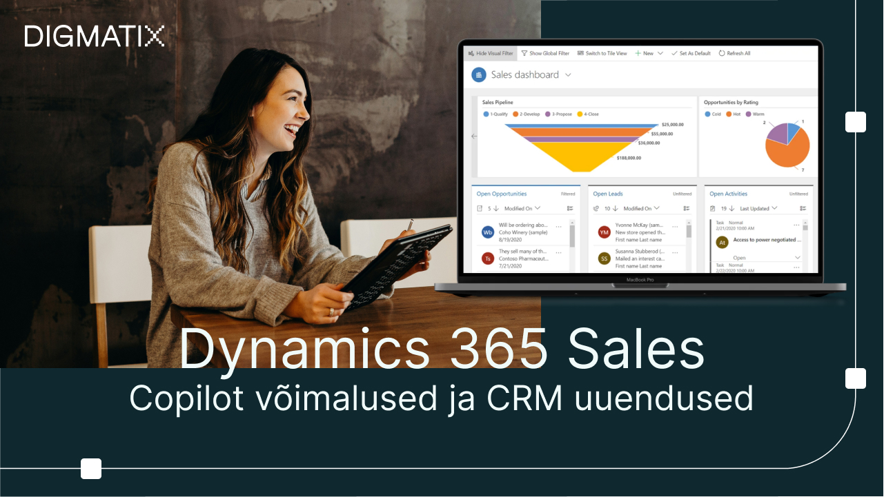 Microsoft Dynamics 365 Sales – Copilot võimalused ja CRM uuendused