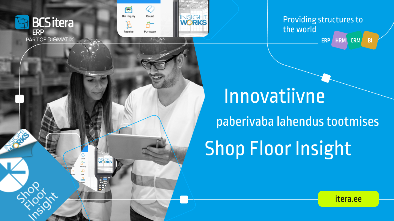 TASUTA ERP VEEBISEMINAR | Innovatiivne paberivaba lahendus tootmises – Shop Floor